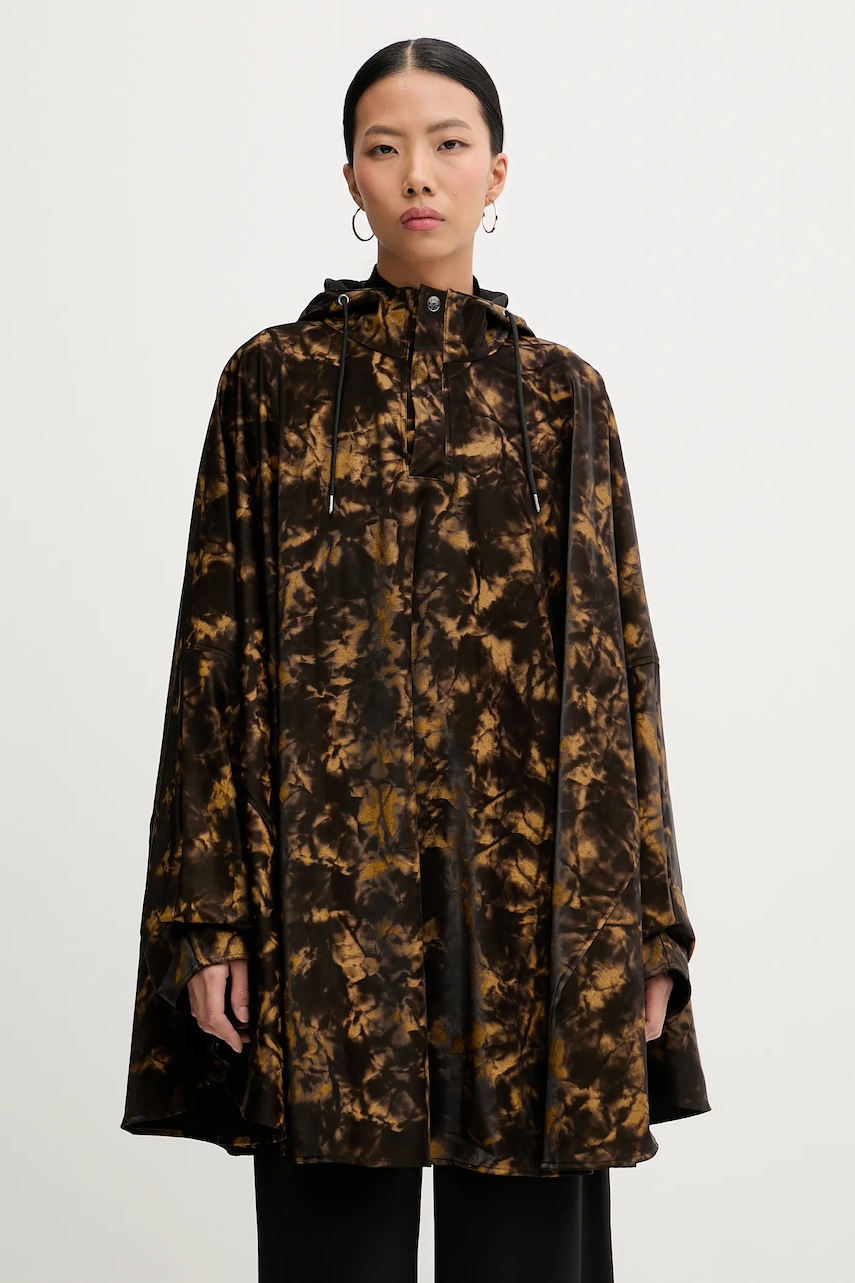 Rains poncho 18800 Cape W3 culoarea maro, de tranziție, 18800
