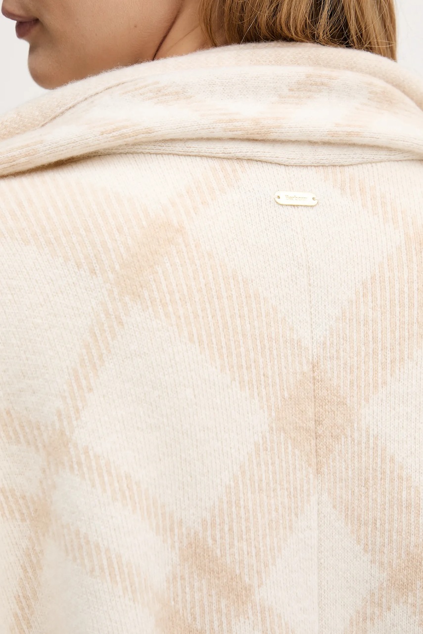 Kardigan s příměsí vlny Barbour Vienna (obrázek 7)