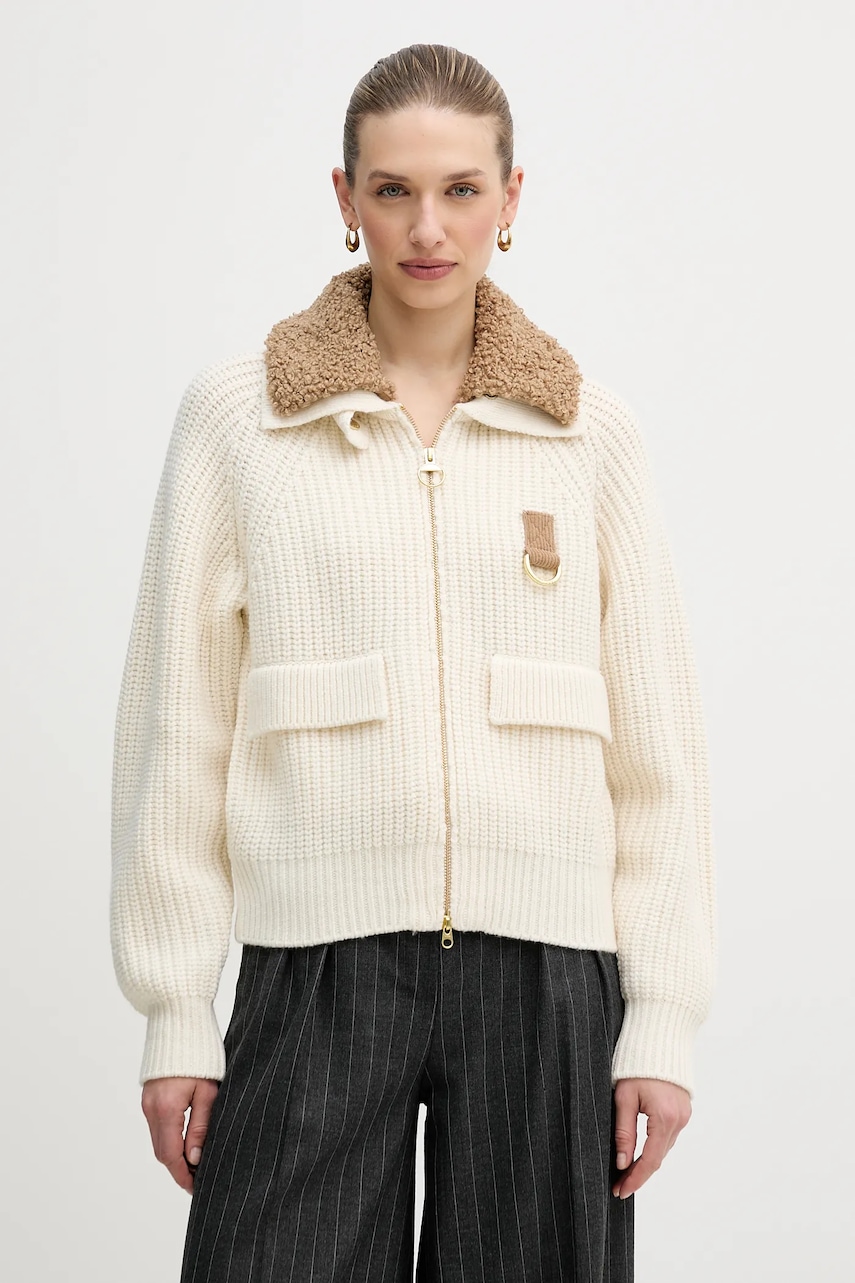 Barbour cardigan din amestec de lână Marla