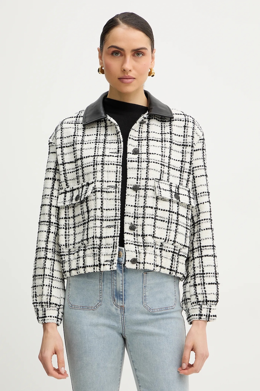 Μπουφάν γυναικεία κοντά morgan σε μπεζ