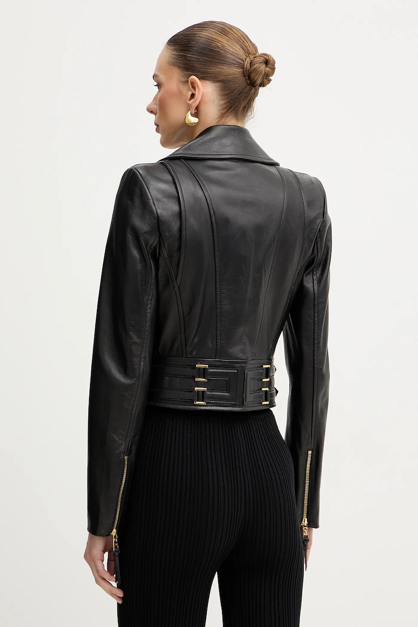 Kožená bunda Elisabetta Franchi