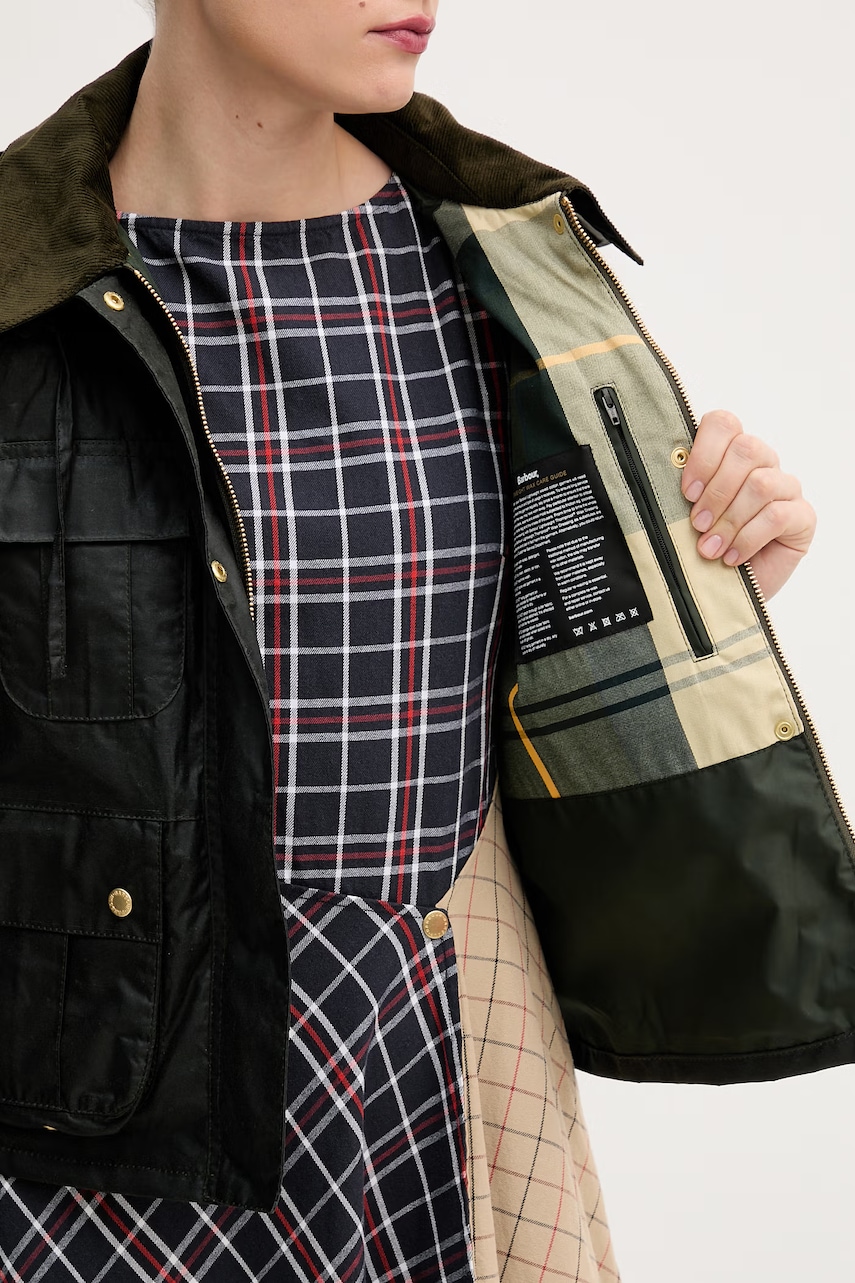 Bavlněná bunda Barbour Liza