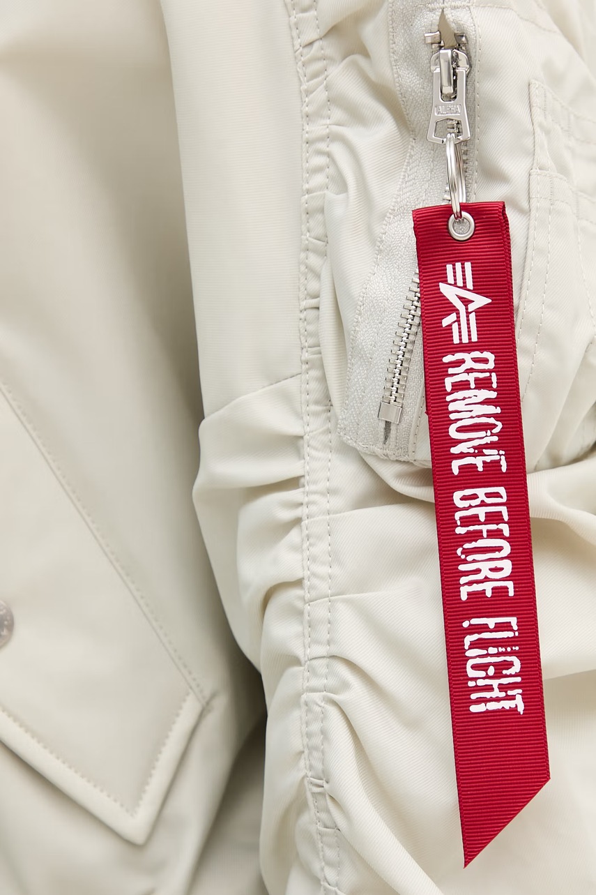 Bunda Alpha Industries Short Hooded Bomber Light W (obrázek 7)