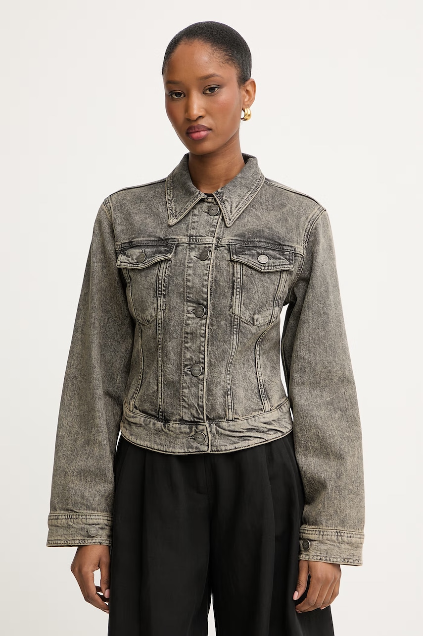 Pinko jachetă scurtă pentru femei, din denim