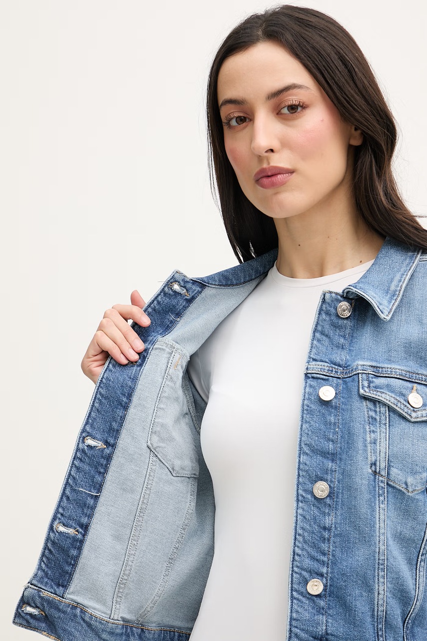 Tommy Hilfiger bunda dámska rifľová