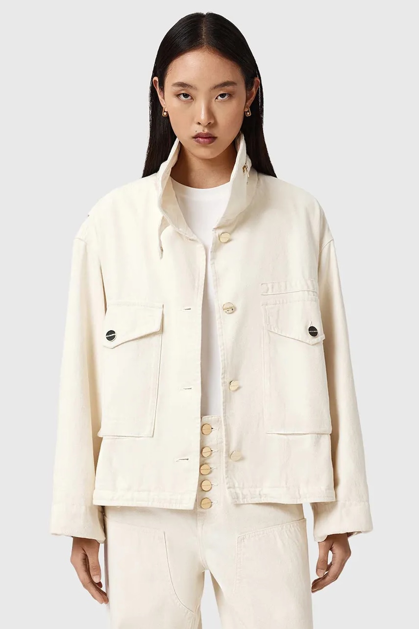 Γυναικεία πανωφόρια allsaints σε λευκο