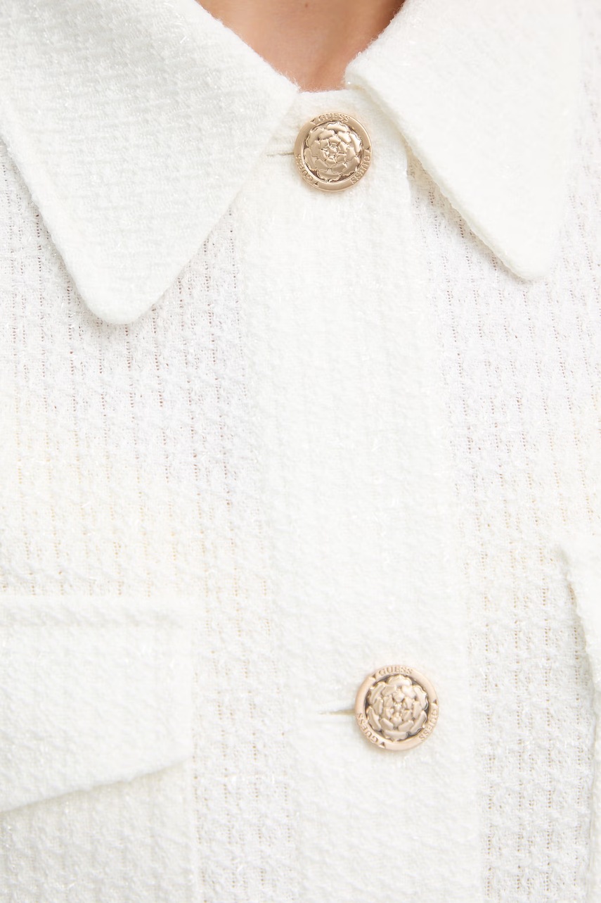 Guess košilová bunda dámská EULALIE (obrázek 5)