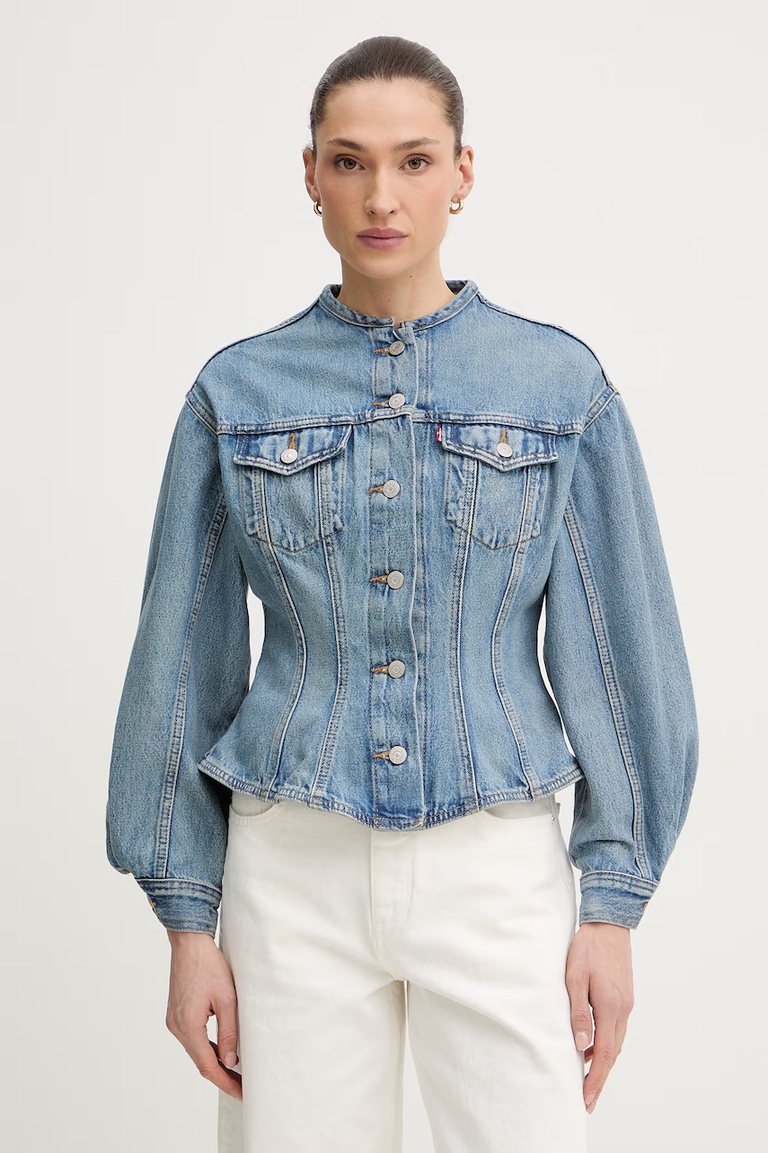 Levi's geacă de tranziție femei denim SCULPTED