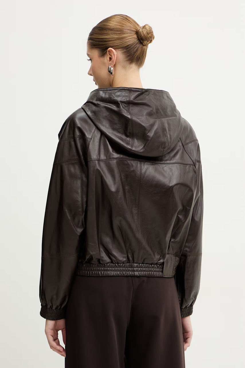 Kožená bunda MAX&amp;Co. MCORICETTA (obrázek 3)