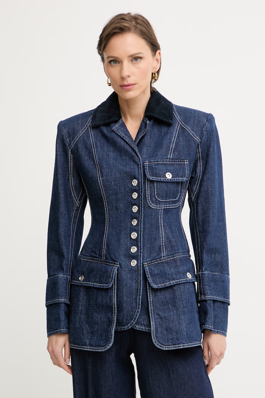 Max&Co. geacă de blugi femei din denim MCLQUIETE