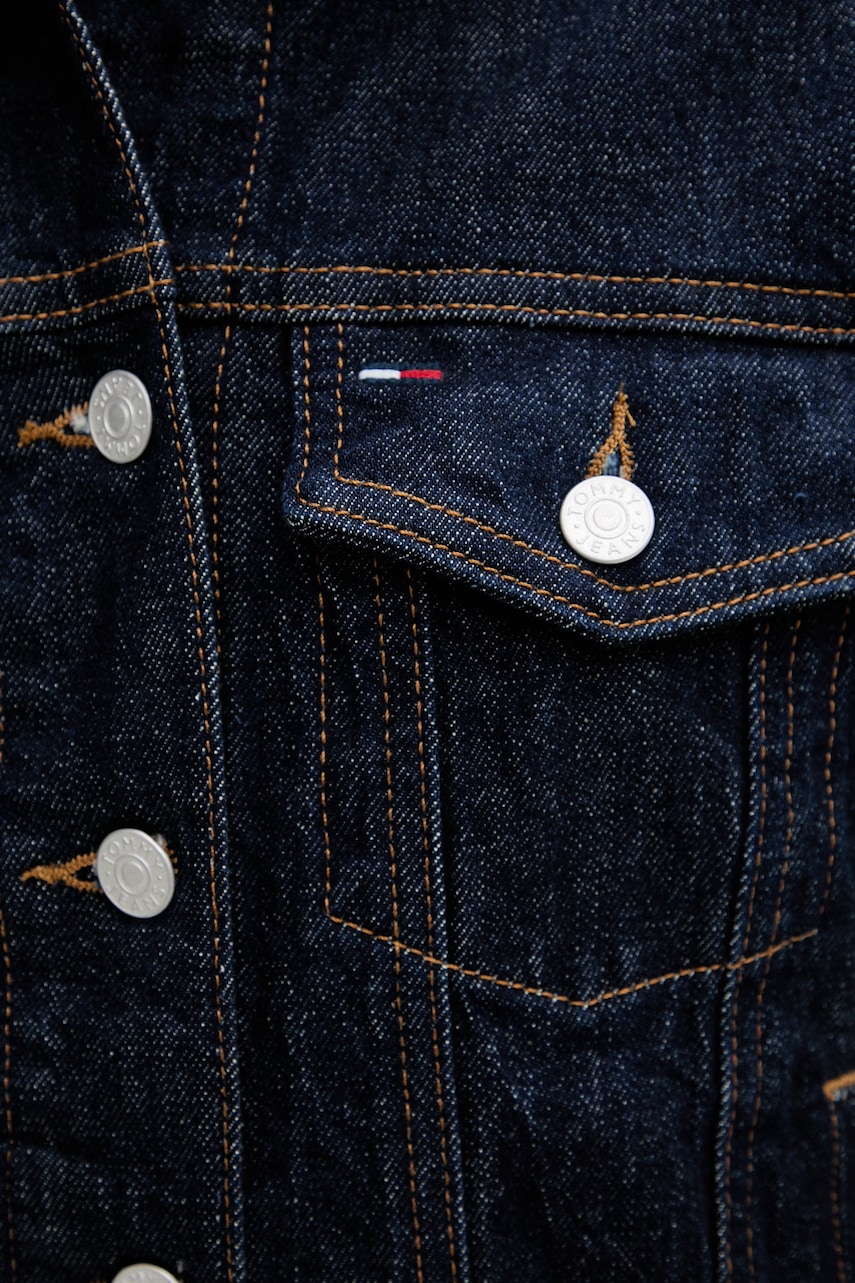 Tommy Jeans bunda dámska rifľová