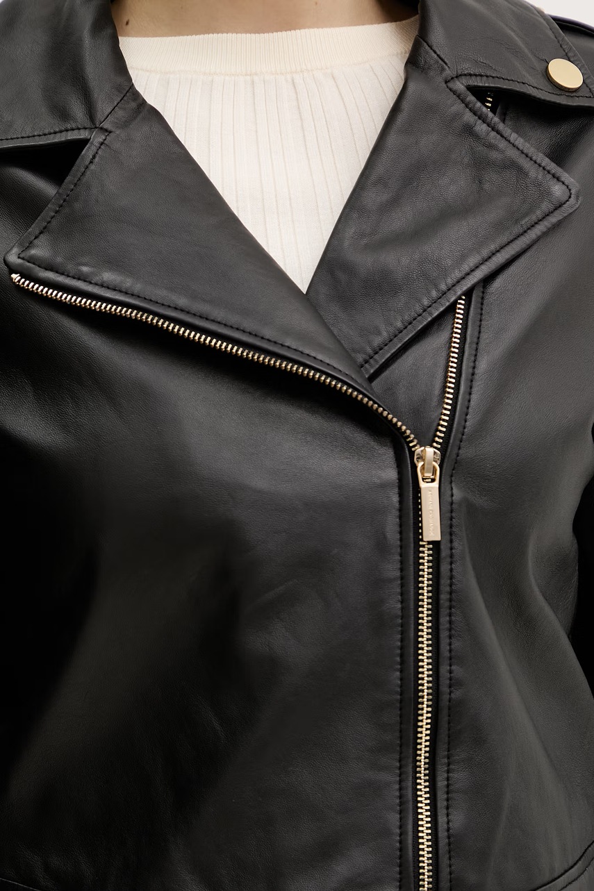 Armani Exchange motorkárska bunda dámska kožená