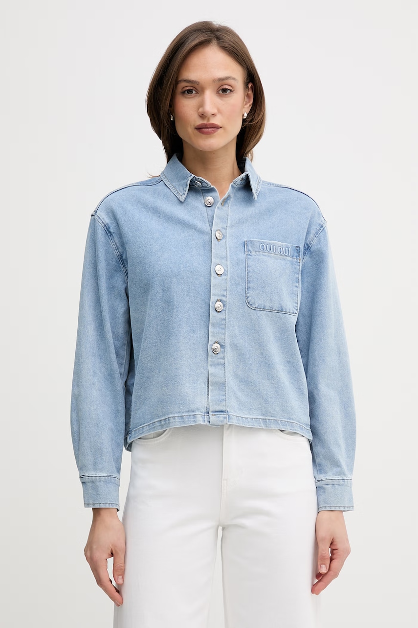 OUI cămașă pentru femei, din denim
