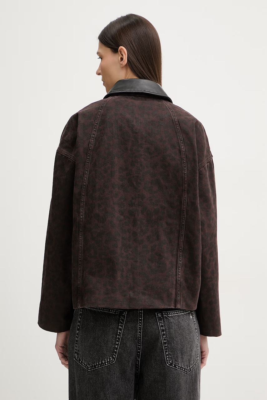 rag & bone džínsová bunda dámska bavlnená Natalia