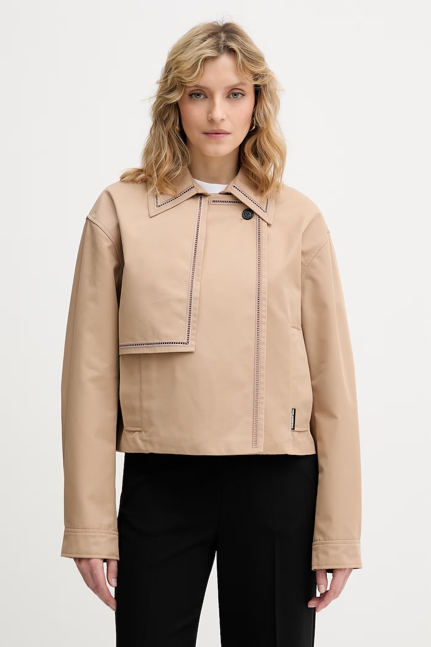 Karl Lagerfeld jachetă pentru bărbați, cu bumbac