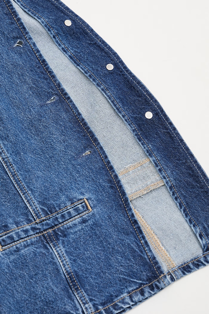 Karl Lagerfeld Jeans vesta dámská džínová (obrázek 6)