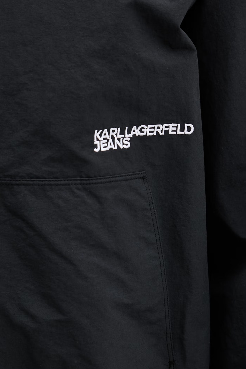 Karl Lagerfeld Jeans športová bunda dámska s bavlnou