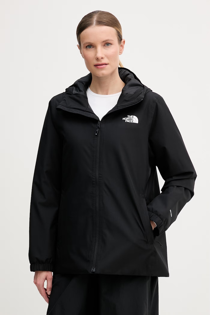 The North Face kurtka softshell damska QUEST czarna NF0A8G10JK31