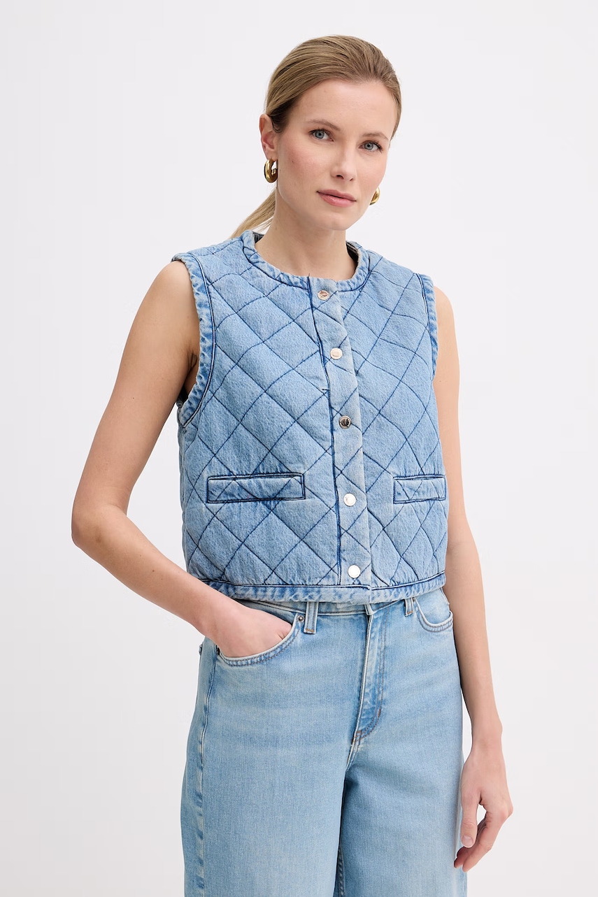 Morgan vestă pentru femei, din denim