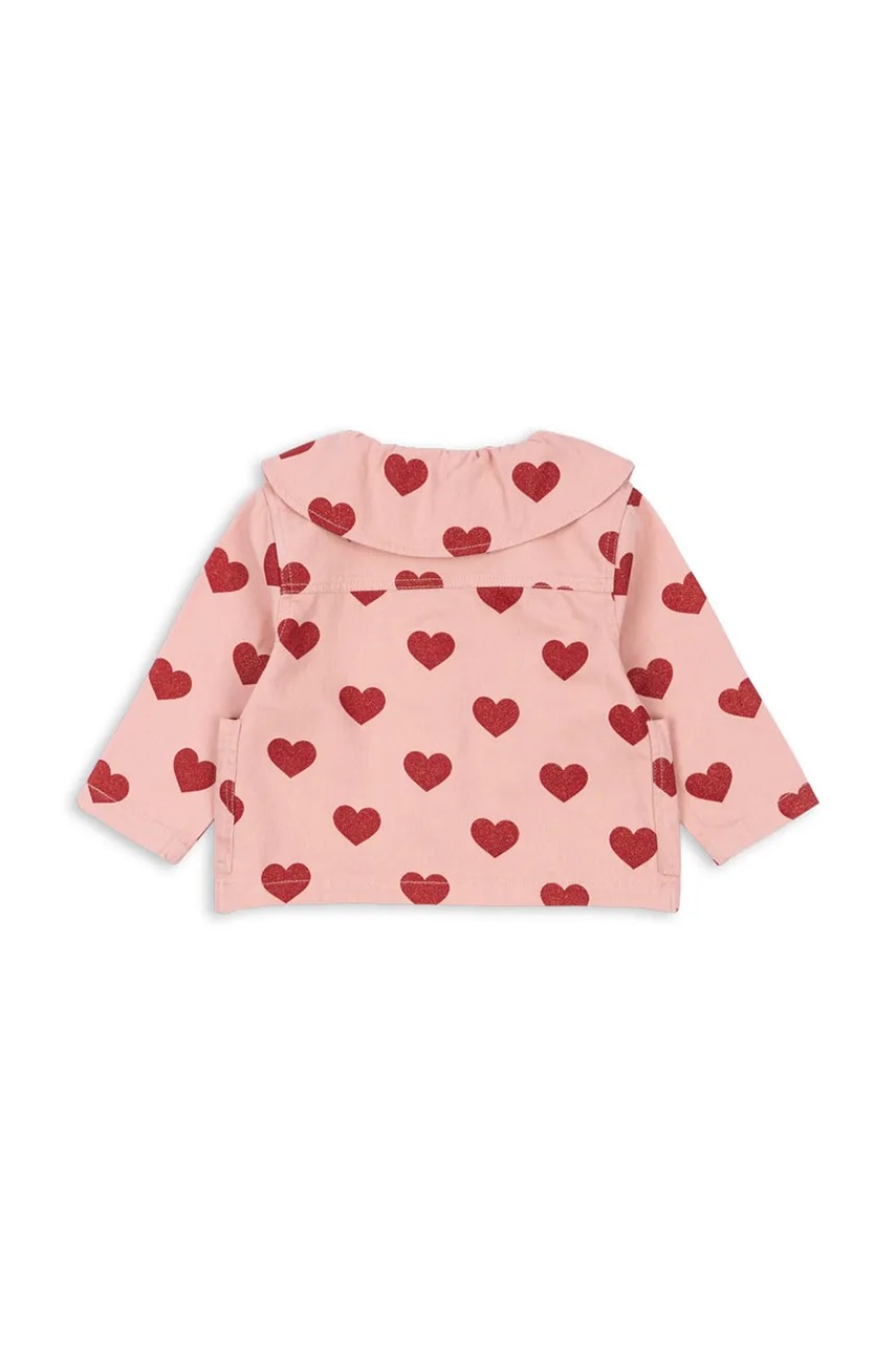 Detská rifľová bunda Konges Sløjd MAGOT COLLAR JACKET GOTS