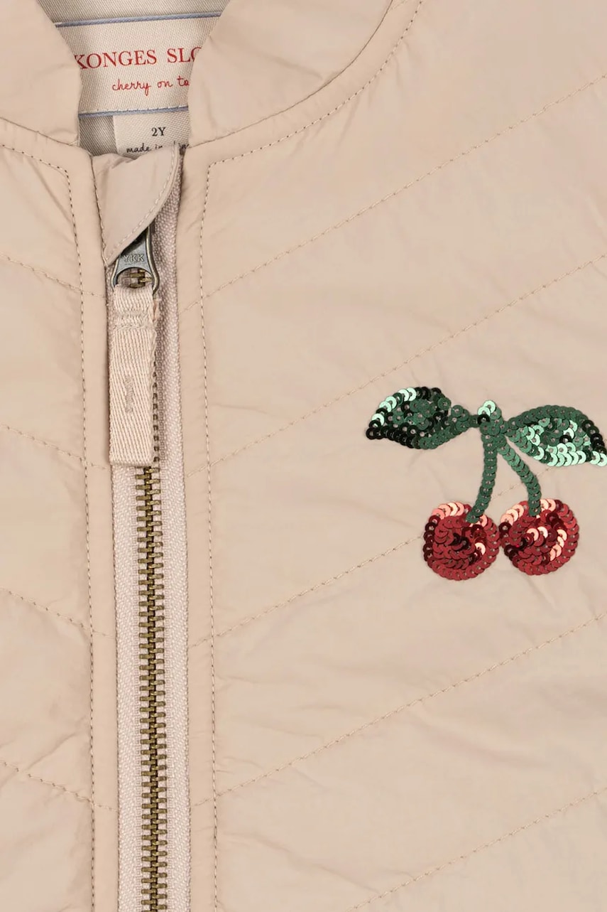 Detská bunda Konges Sløjd JUNA SEQUIN BOMBER JACKET