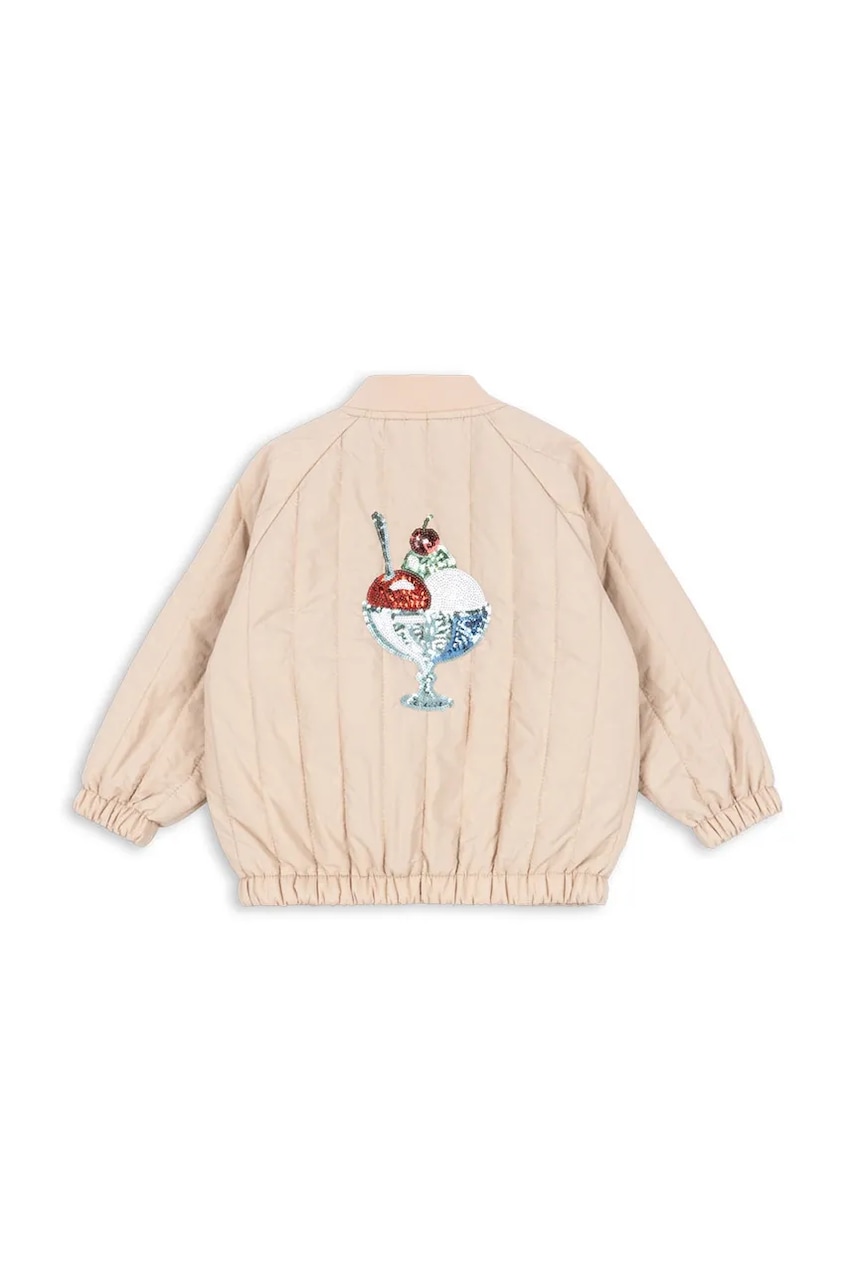 Detská bunda bomber Konges Sløjd JUNO SEQUIN BOMBER JACKET
