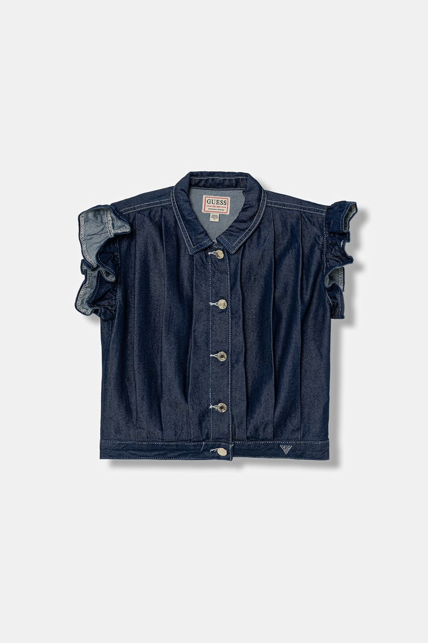 Guess cămașă din denim pentru copii