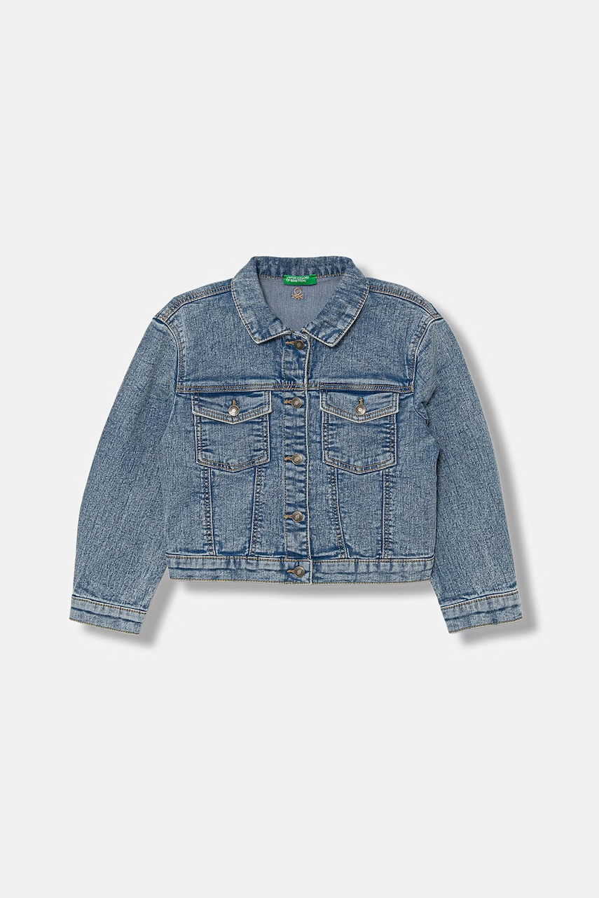 United Colors of Benetton jacheta pentru copii, din denim