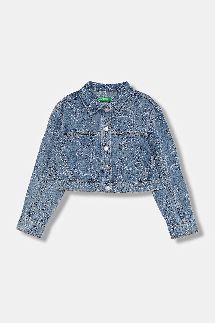 United Colors of Benetton jachetă pentru copii, din bumbac