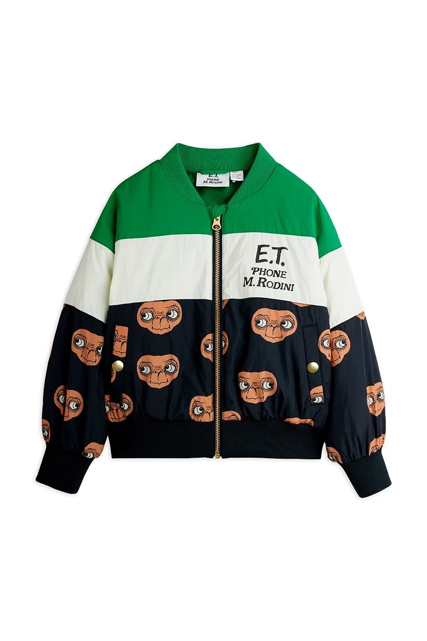 Детская куртка-бомбер Mini Rodini E.T. цвет чёрный 25810100