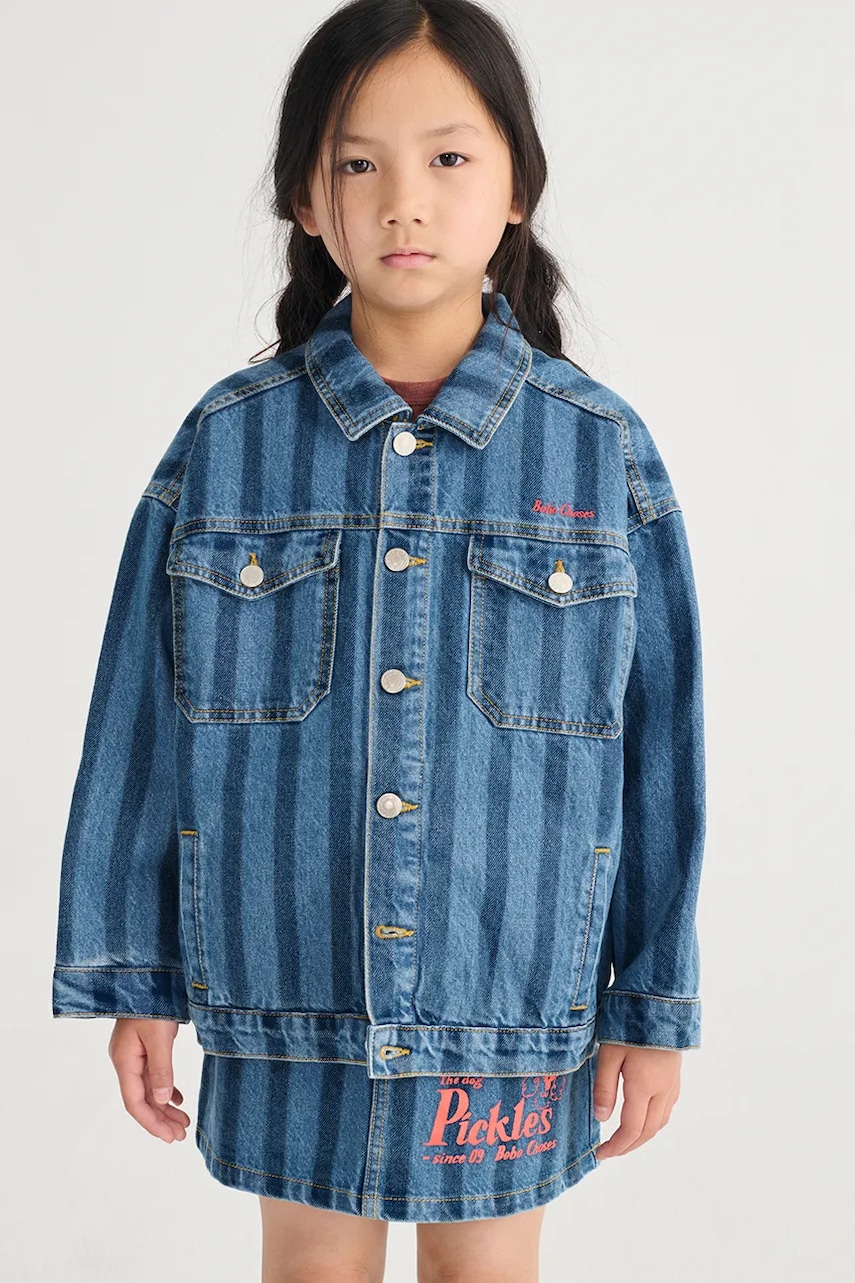 Bobo Choses geaca de blugi pentru copii