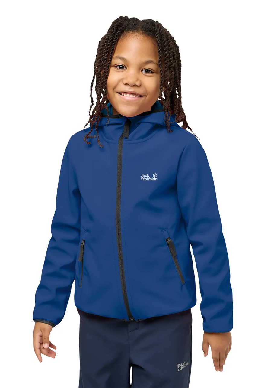 Jack Wolfskin softshellová bunda dětská FOURWINDS JACKET KIDS (obrázek 7)