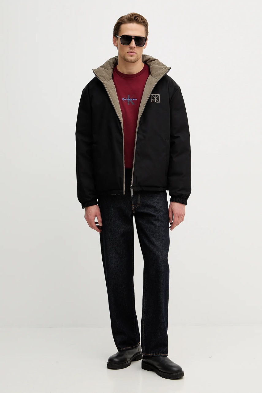 Oboustranná péřová bunda Calvin Klein Jeans (obrázek 3)