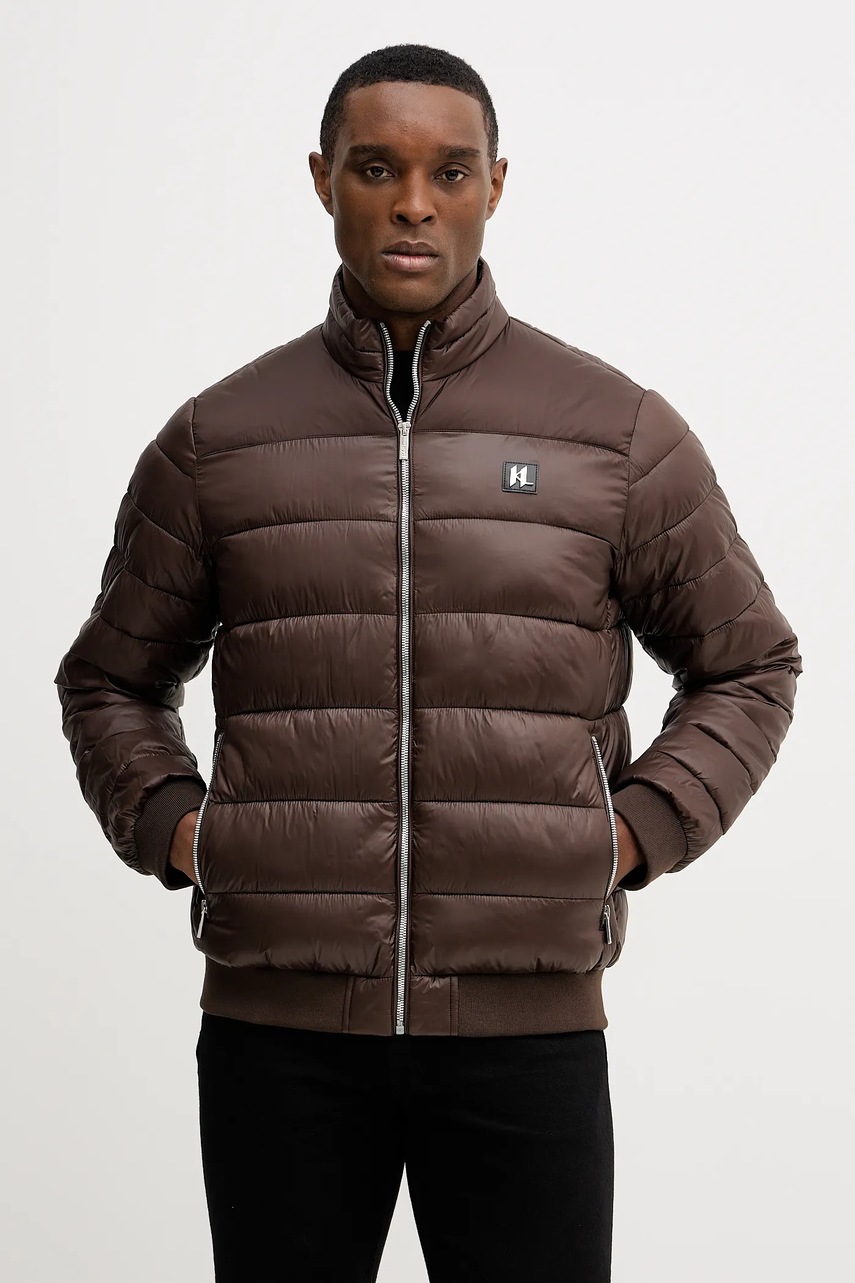 Karl Lagerfeld geacă culoarea maro, de tranzitie, 561590.505090