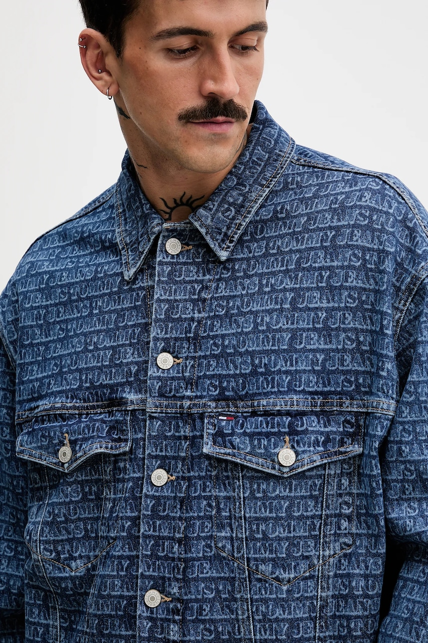 Rifľová bunda Tommy Jeans