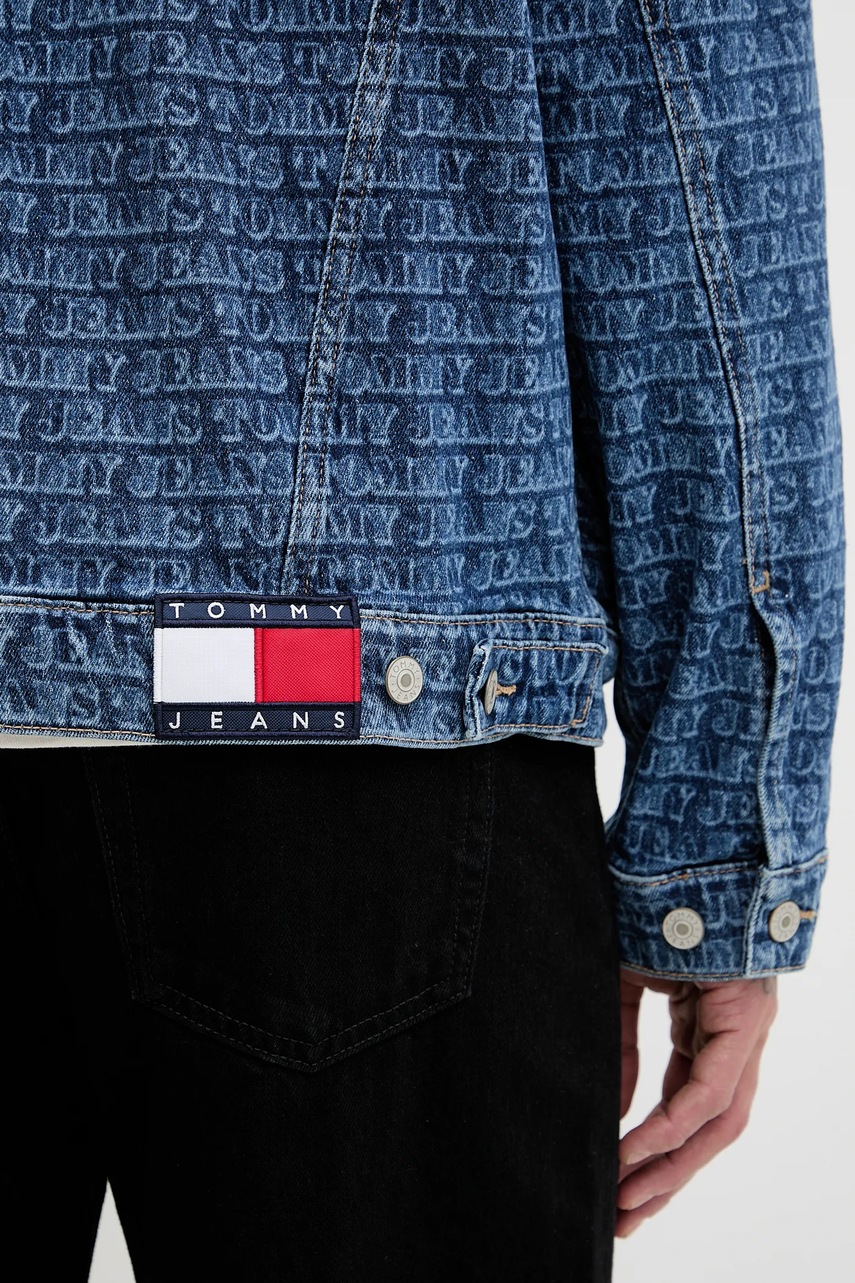 Rifľová bunda Tommy Jeans