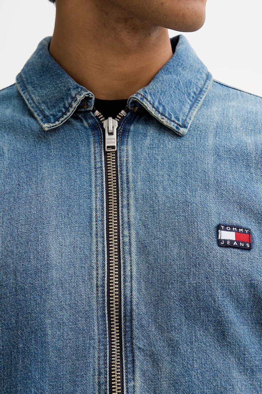 Rifľová bunda Tommy Jeans