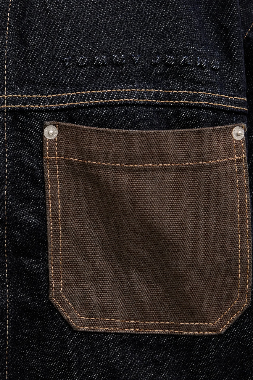 Rifľová bunda Tommy Jeans