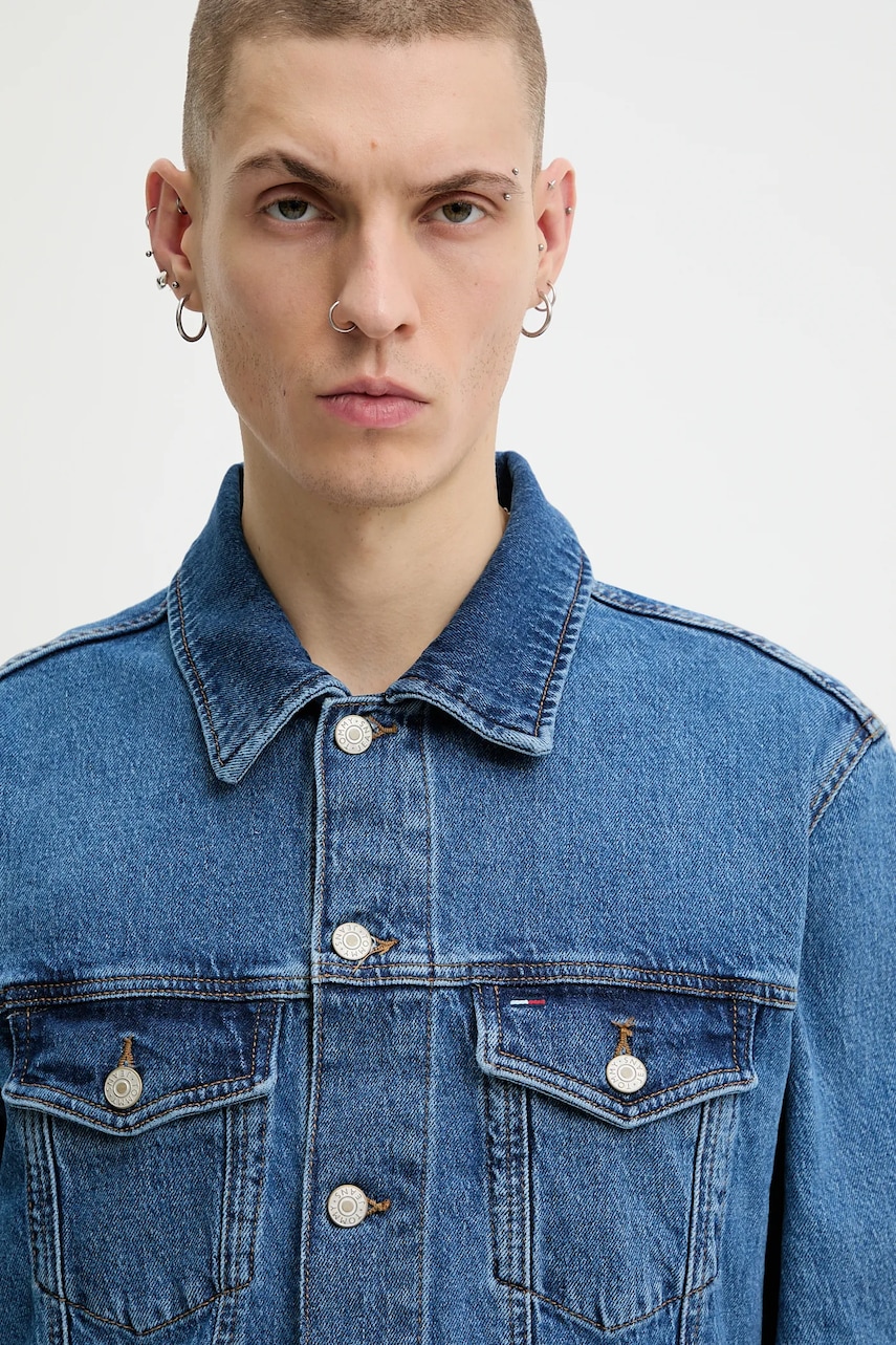 Rifľová bunda Tommy Jeans