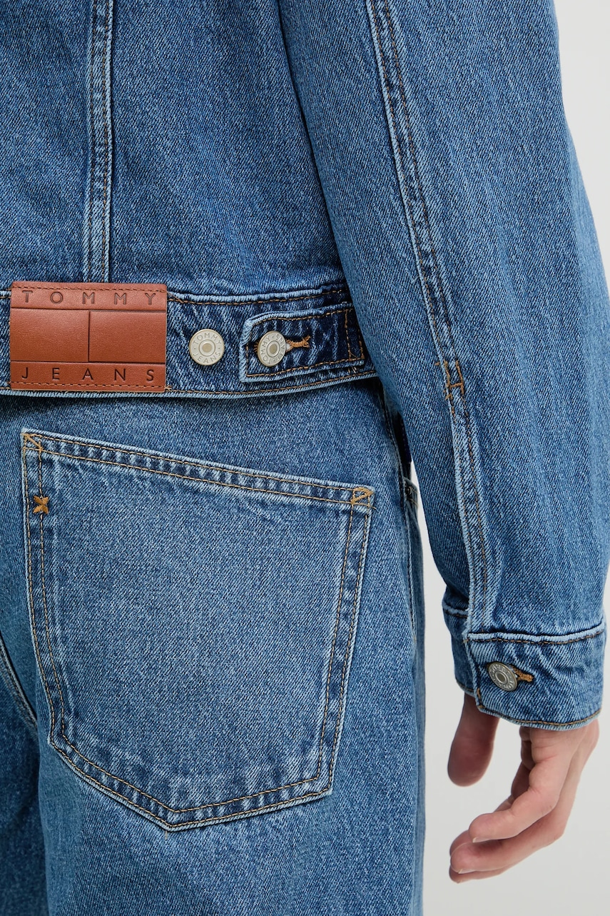 Rifľová bunda Tommy Jeans