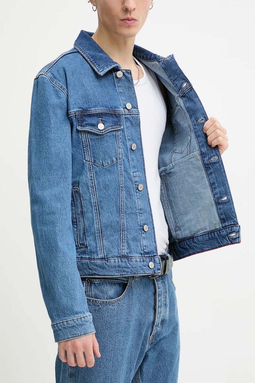 Rifľová bunda Tommy Jeans