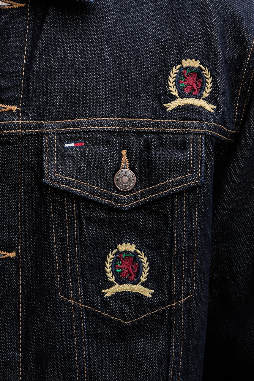 Rifľová bunda Tommy Jeans