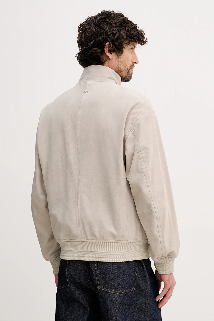 Semišová bunda BOSS Orange Jarip Jarip (obrázek 3)