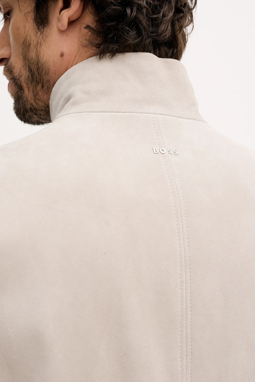 Semišová bunda BOSS Orange Jarip Jarip (obrázek 5)