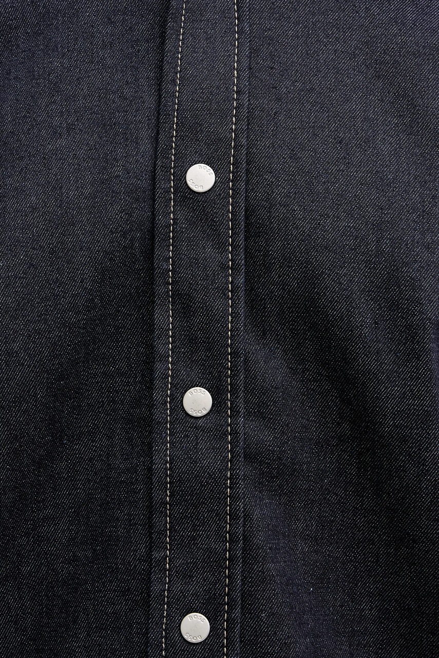 Džínová košile BOSS H-LIAM (obrázek 5)