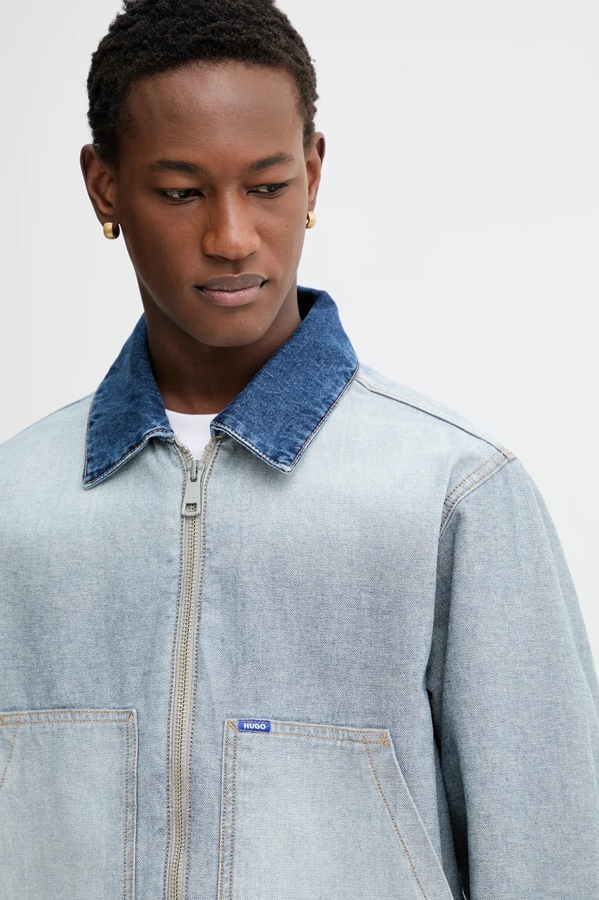 Džínová bunda Hugo Blue Talian (obrázek 4)