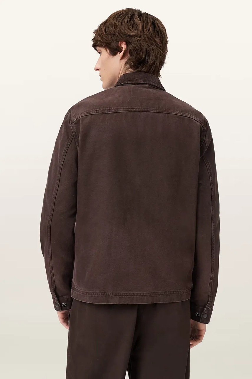 AllSaints přechodová bunda pánská bavlněná