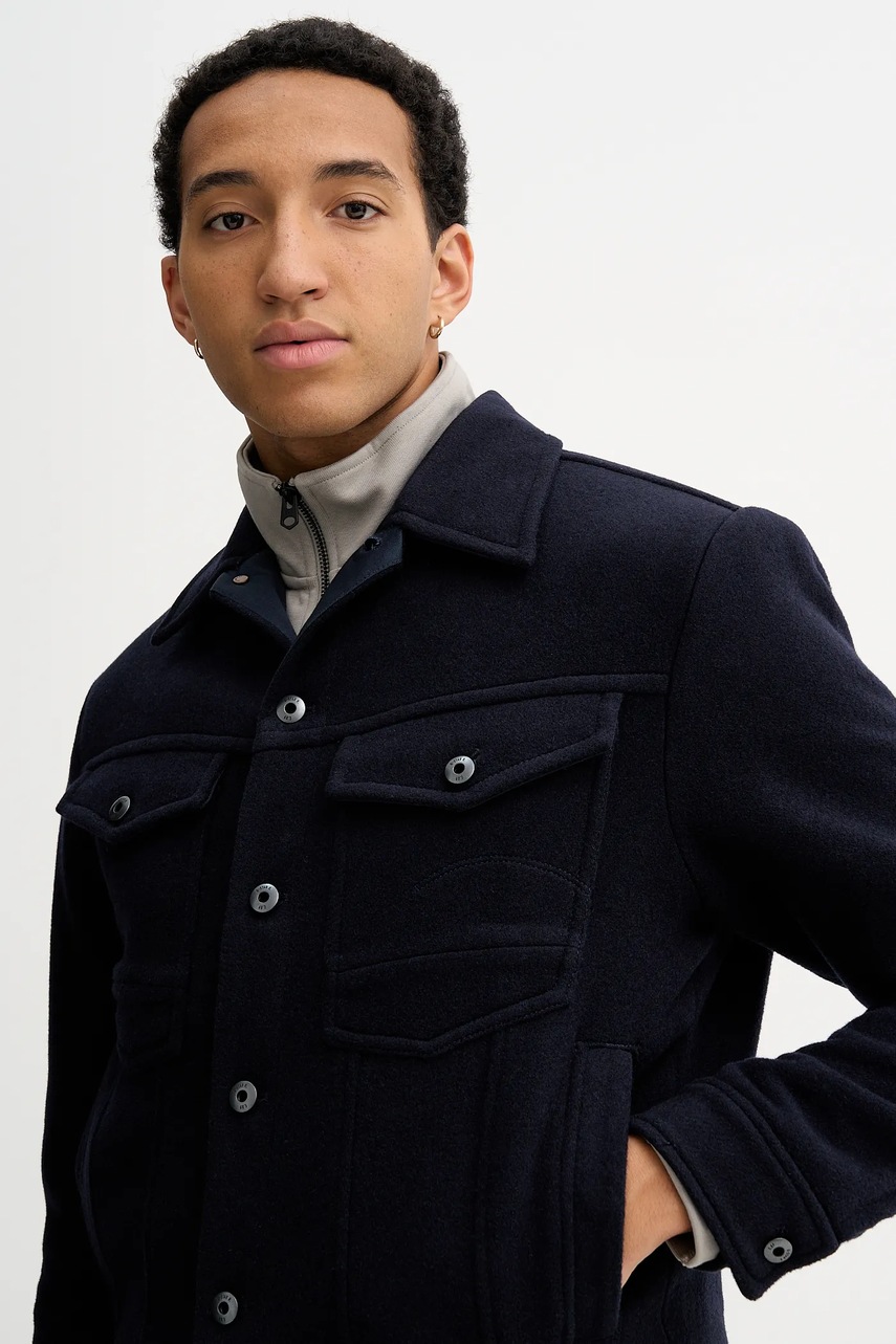 Bunda s příměsí vlny G-Star Wool Trucker (obrázek 4)