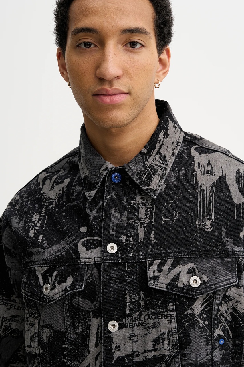 Džínová bunda Karl Lagerfeld Jeans (obrázek 5)