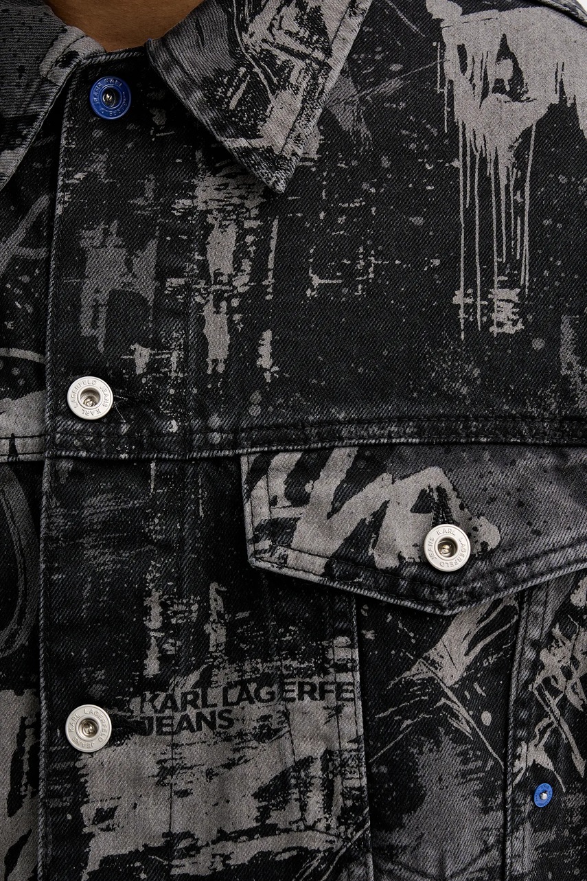 Džínová bunda Karl Lagerfeld Jeans (obrázek 6)